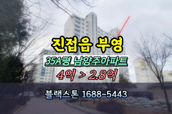  진접읍 해밀마을 부영사랑으로 아파트 경매 35A평 1805동