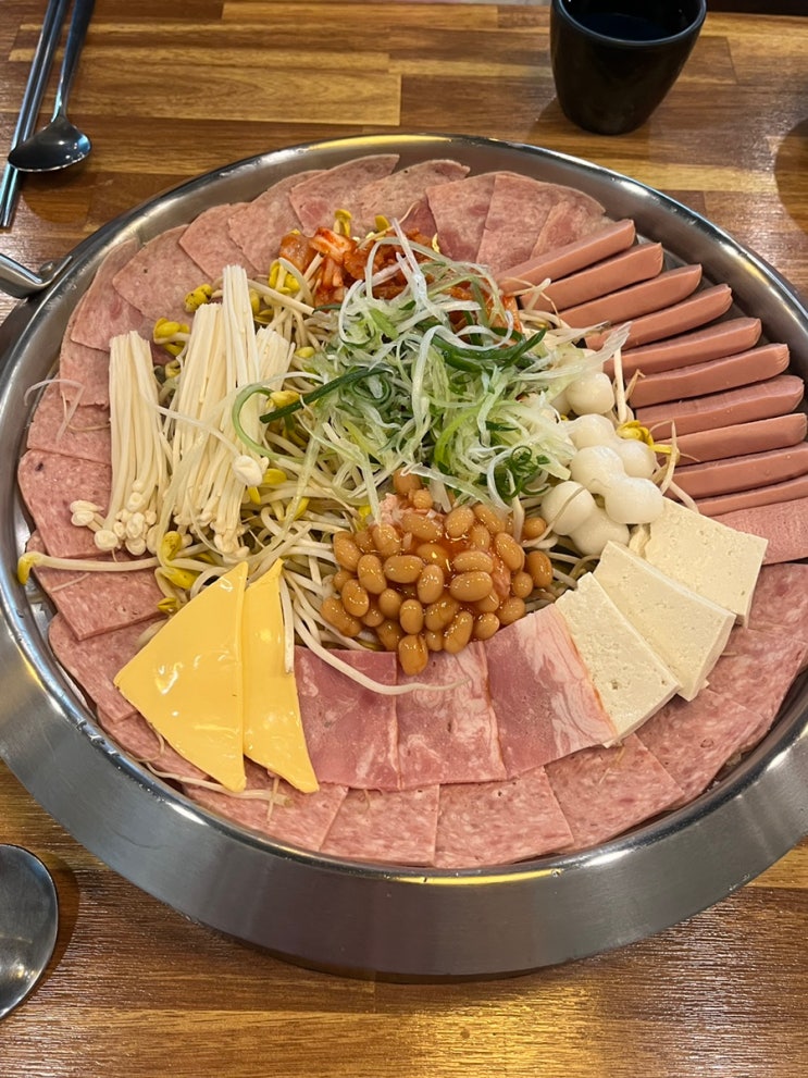  광주 근교 첨단 숨은 부대찌개 맛집 추천 효심씨 부대찌개