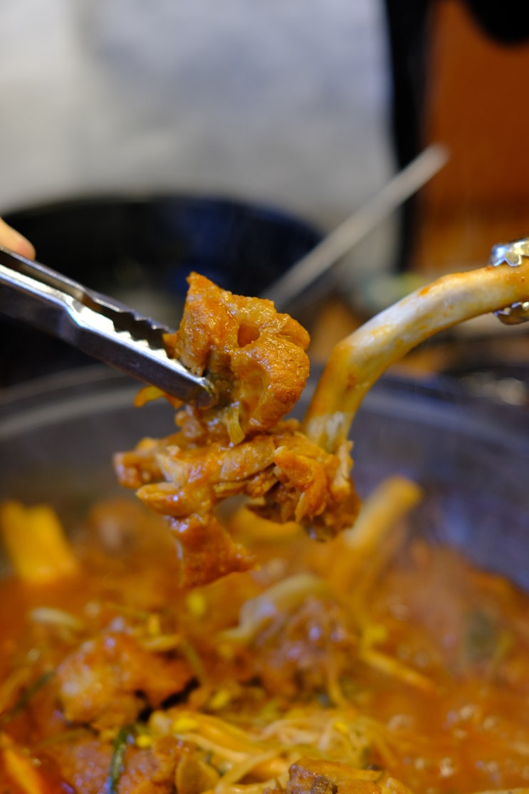  백석 맛집 지미당 일산본점 등갈비찜 존맛탱 주차