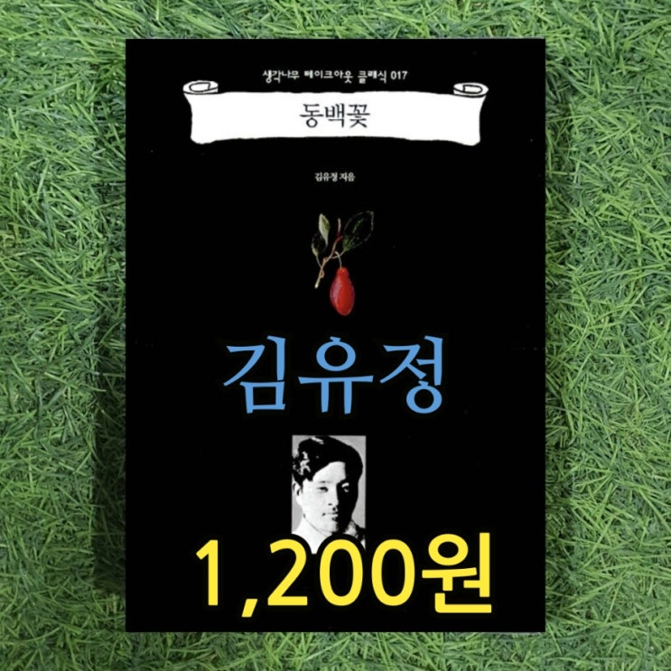  김유정 동백꽃 생각나무 테이크아웃 클래식 1,200원 중고책 팔기 가능한 서울 무게로 헌책방 중고서점