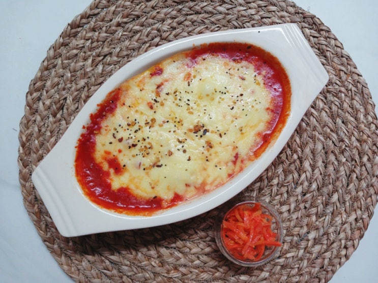  유기네 토마토퓨레 순두부치즈그라탕