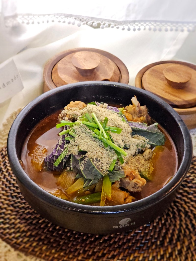 들깨 오리탕 끓이는법 오리뼈탕 레시피 오리고기 요리 만들기