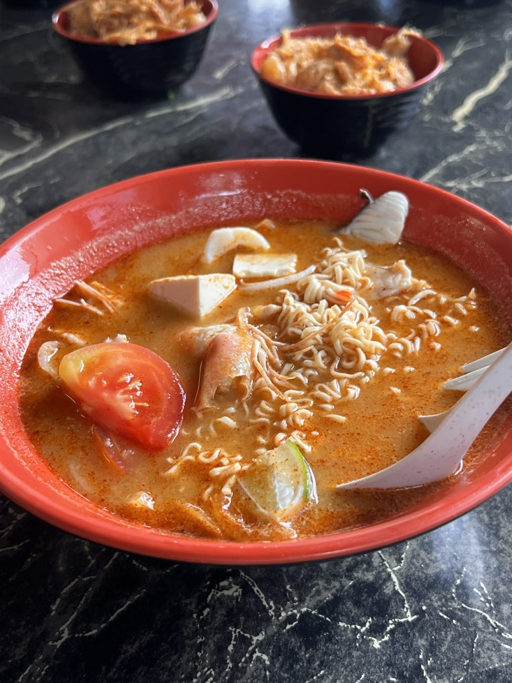  싱가포르 여행 맛집 추천 똠얌 누들 Hot Spot Cafe Restaurant
