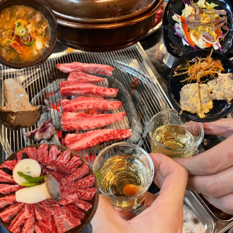  가수원동 소고기 맛집 한우 정육식당 고기집 '신선한우마을' 후기