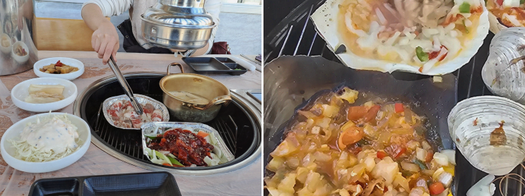  신선한 해산물과 멋진 경치가 있는 기장횟집 3호점