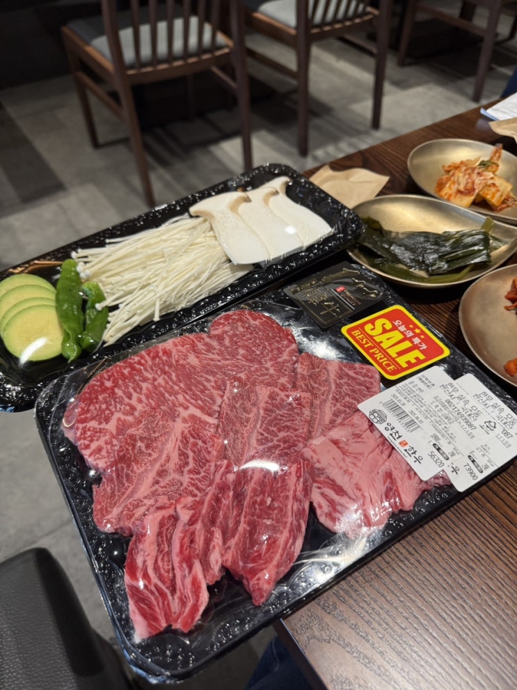  창원봉곡동맛집 골라 먹는 정육 식당 영천명화한우 입에서 녹네