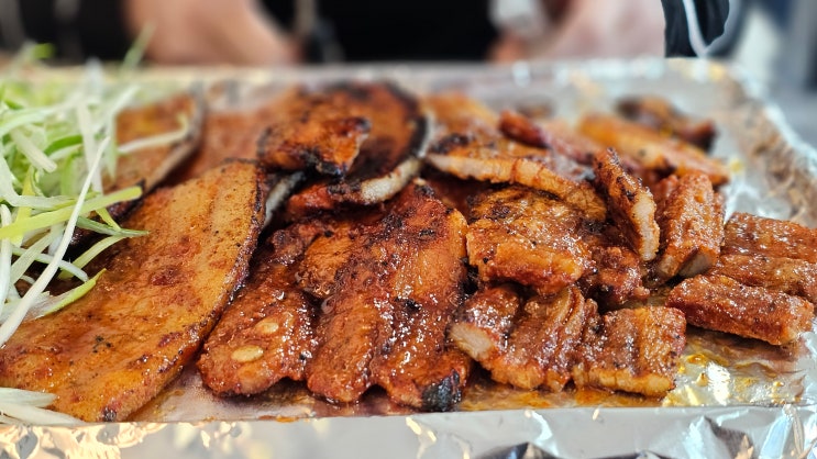  용인] 양지로컬맛집 '위가연탄불고기 양지본점' 꾸덕한 식감을 가진 고추장삼겹살 맛집!