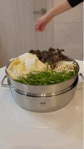 GGS독일 스텐 인덕션 3중바닥 대형찜기찜솥,전골냄비 내돈내산 후기 스텐 연마제제거 방법