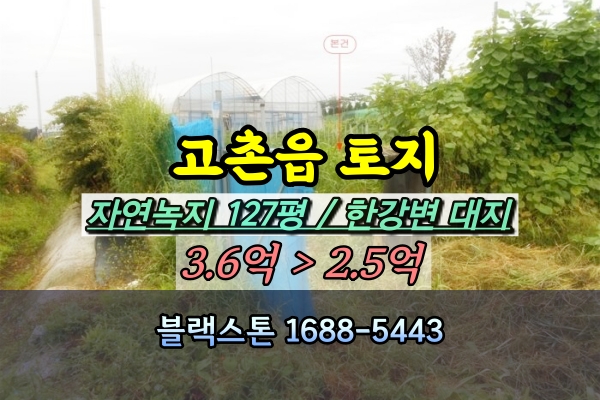  김포 고촌읍 토지 경매 자연녹지 100평대 [2024타경47461]