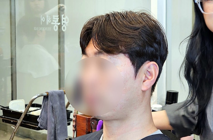  대전 봉명동 미용실, 충남대 헤어샵 영롱헤어 후기 (ft.시아원장님 남자 가름마펌)