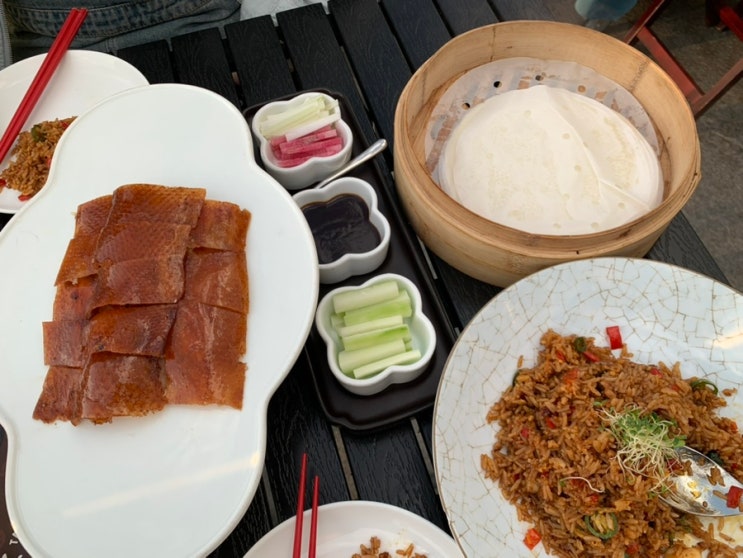  홍콩 아주르80(Azure 80) :: 침사추이 하버시티 오션터미널 일몰 야경 베이징덕 맛집(메뉴추천,가격,테라스 좌석 전날 예약)