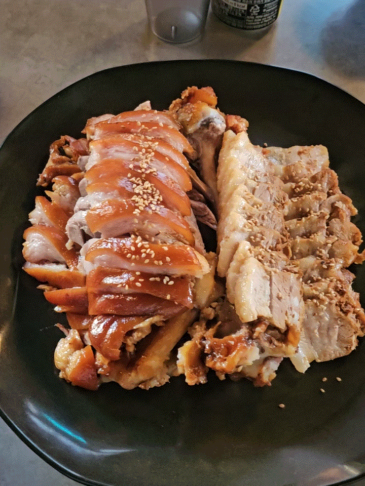  훈연 퍼포먼스 직관! 불당동족발 오밤족 천안불당점