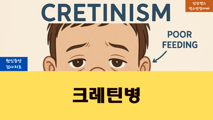  크레틴병 원인 증상 및 검사 치료