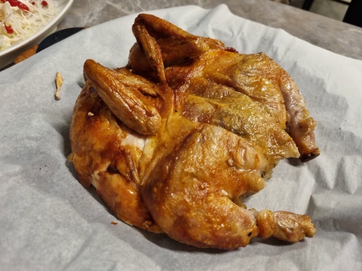  [부천통닭맛집] 심곡동치킨 명가 참나무장작구이통닭 시그니처 메뉴 맛보기.