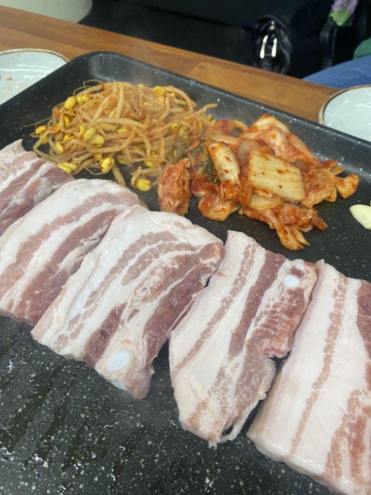  광안삼겹맛집 제주삼겹 전문 냉삼돌