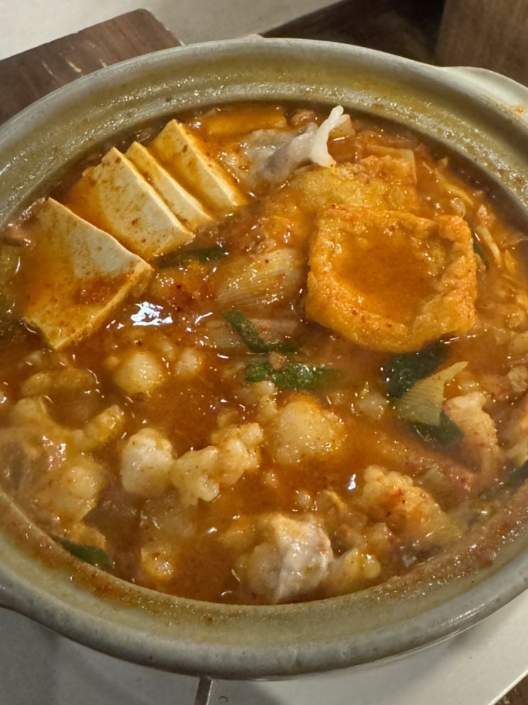  범계 웨이팅 필수 블루리본 맛집 곱창 대창전골 전문 호랑이굴
