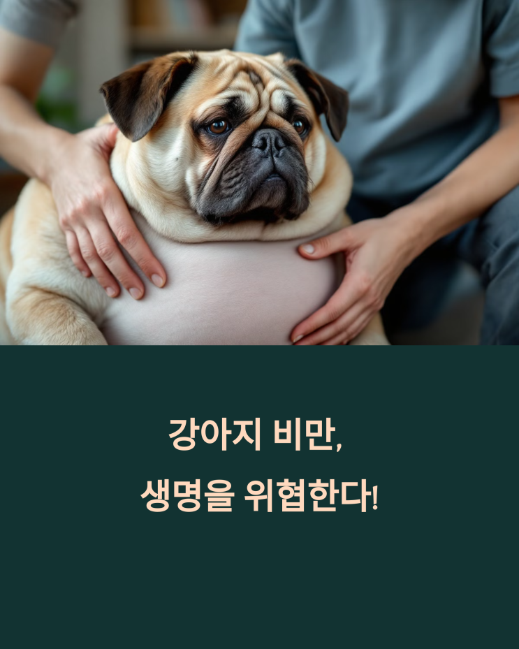  우리 강아지, 왜 이렇게 살쪘지? 원인부터 해결책까지 완벽 분석!