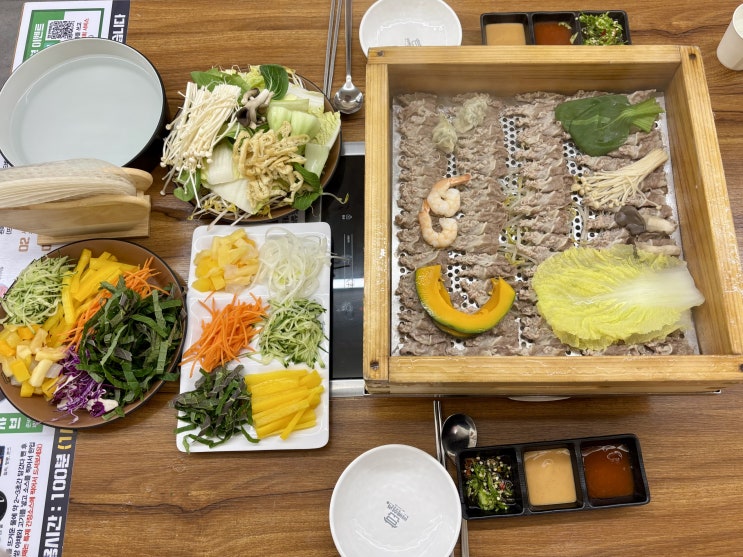  양주 옥정동 무한리필 샤브샤브와 월남쌈 - 편백회관