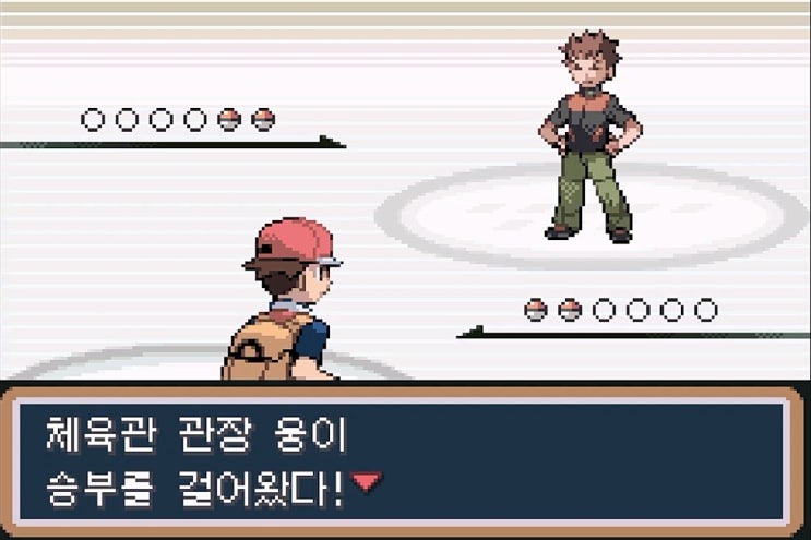  [공략]포켓몬스터 리프그린 2 - 2번도로(상록숲), 회색시티(회색체육관), 3번도로 -