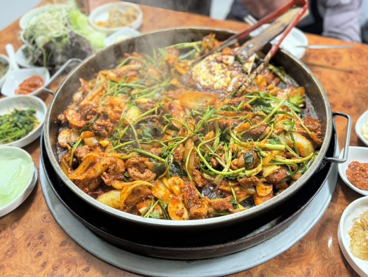 [인천맛집/홍천닭갈비오리] 효성동 오리 주물럭 맛집 홍천 닭갈비 오리 작전점 내돈내산