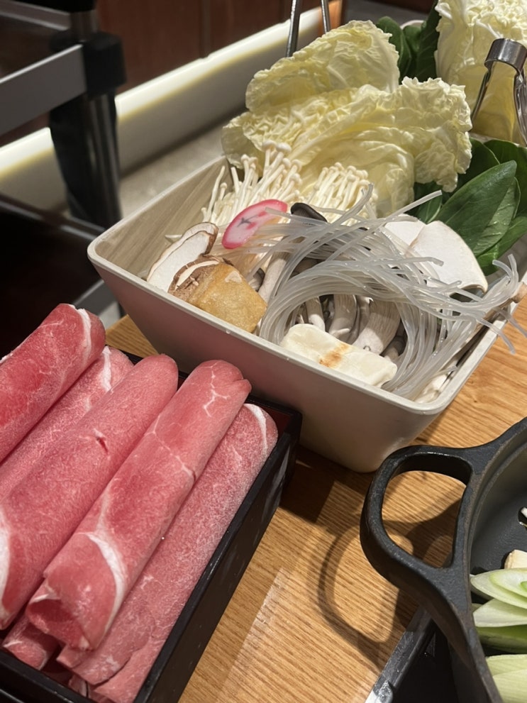  정자역 가성비 맛집 추천 녹정샤브샤브 1인 샤브 내돈내산