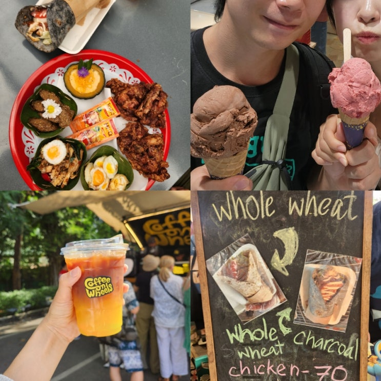  태국 치앙마이 주말 시장 찡짜이마켓 먹거리 추천