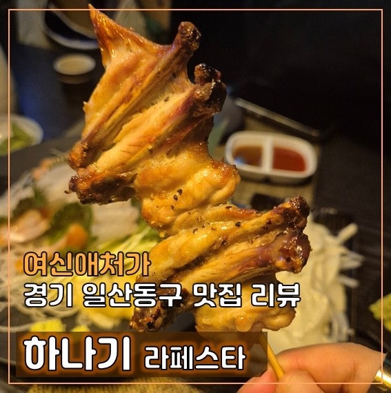  하나기, 일산 라페스타 술집, 야키토리와 사시미 맛집