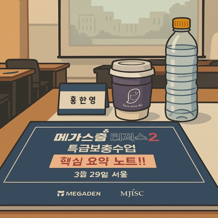  [탕정치과] 메가젠 메가스쿨 티처스2 세미나에 다녀왔습니다.