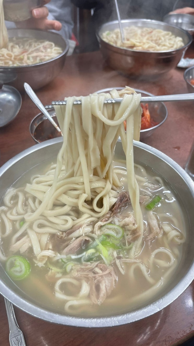 청량리 가성비 맛집, 혜성칼국수 면 리필 가능