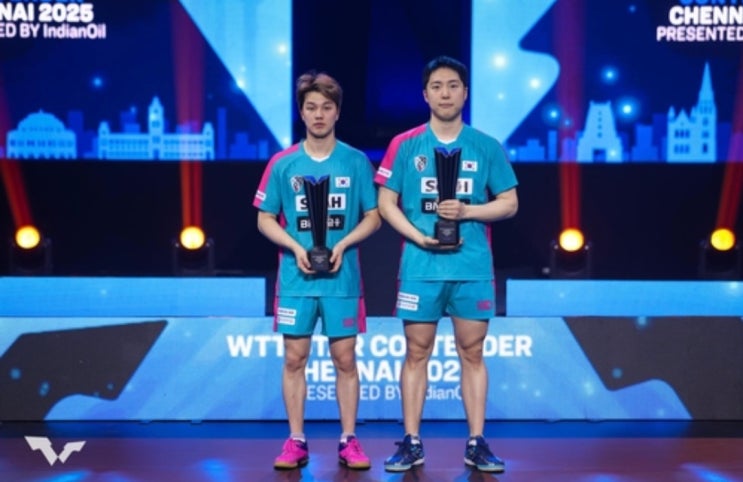 우승·<b>여복</b>, <b>신유빈</b>-유한나 조 준우승…<b>신유빈</b>·김나영... 
