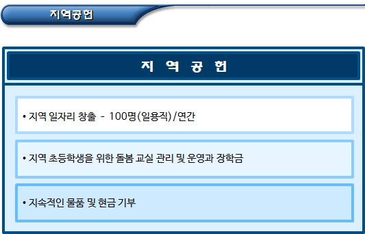  농촌체험 영농조합법인 마을기업