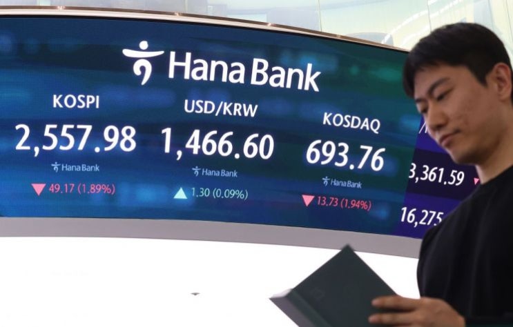 2500선으로 물러난 코스피 첩첩산중...공매도에 관세까지 2500선으로 물러난 코스피 첩첩산중...공매도에 관세까지