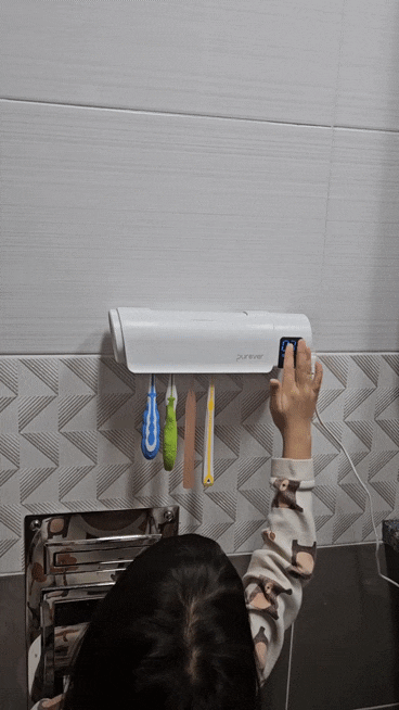  [퓨레버 프리미엄 칫솔살균기] 살균력이 좋은 가정용 칫솔살균기
