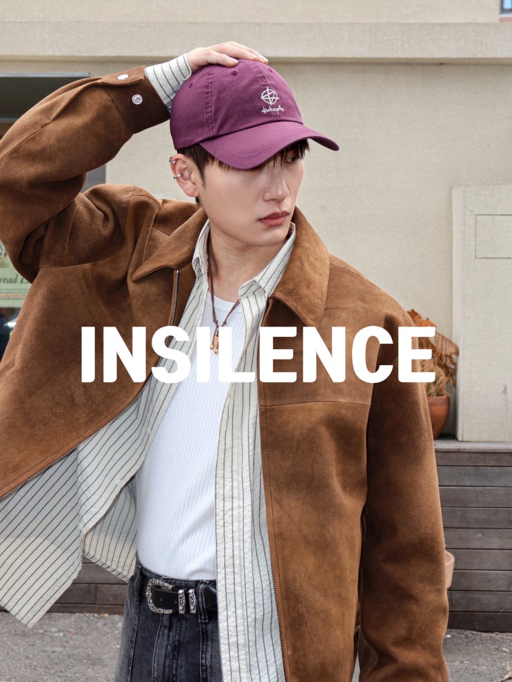  봄에 입을 치트키 스웨이드 자켓 : 인사일런스 고트스킨 누벅 자켓 (INSILENCE)