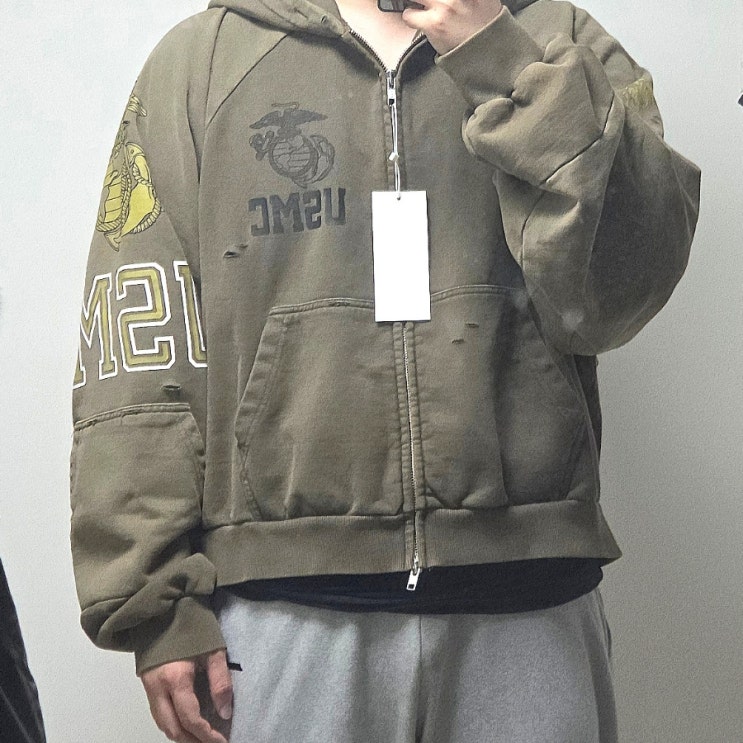  프로젝트지알 GR 후드집업 프지알 그레일즈 반품엔딩