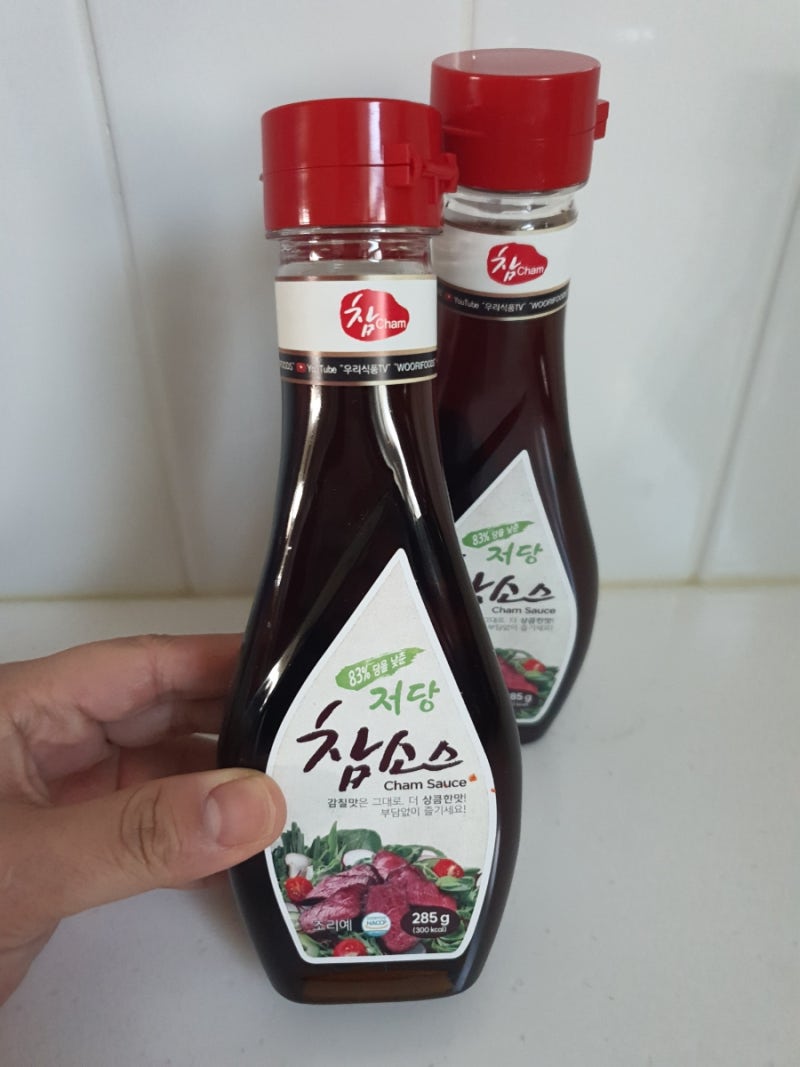 우리식품 저당 참소스 :: 저칼로리소스, 당을 줄여 더 맛있게 즐기는 참소스