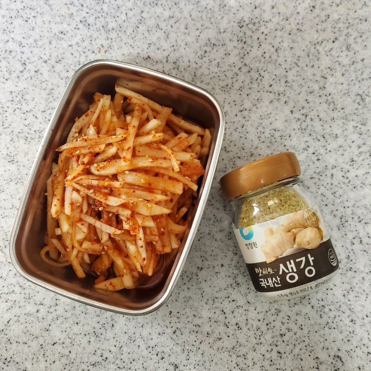  요리초보에게 딱!! 청정원 맛선생 국내산 생강가루(내돈내산)_(feat. 쿠팡)