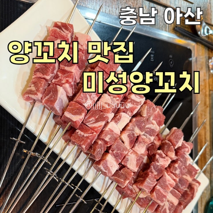  아산 배방 양꼬치맛집 내돈내산 미성양꼬치