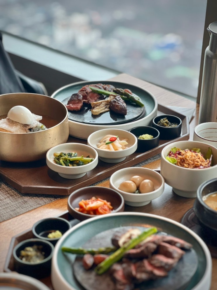  서울 남산타워맛집 전망대에서 먹는 한정식 레스토랑, 한쿡 후기