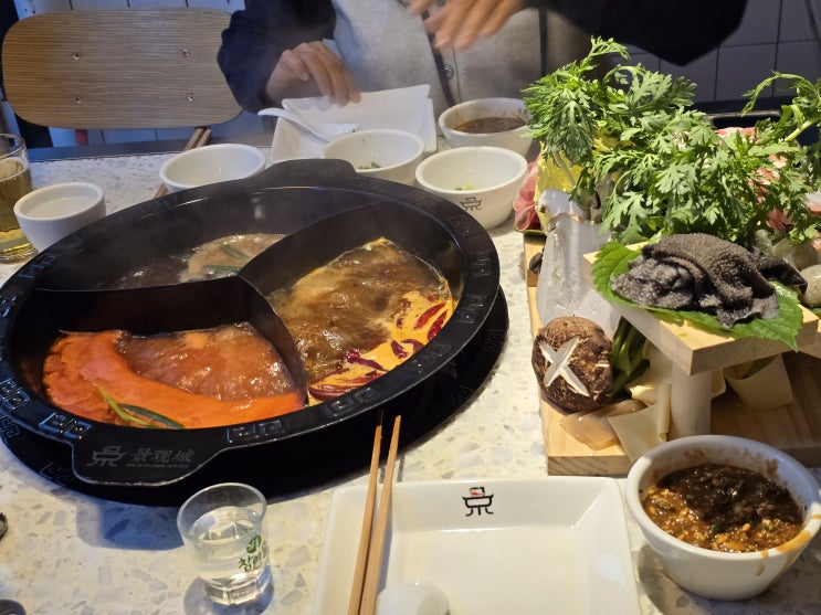  [신사] 중국 현지 브랜드 훠궈 맛집 "징관청훠궈 가로수길 본점" 내돈내산