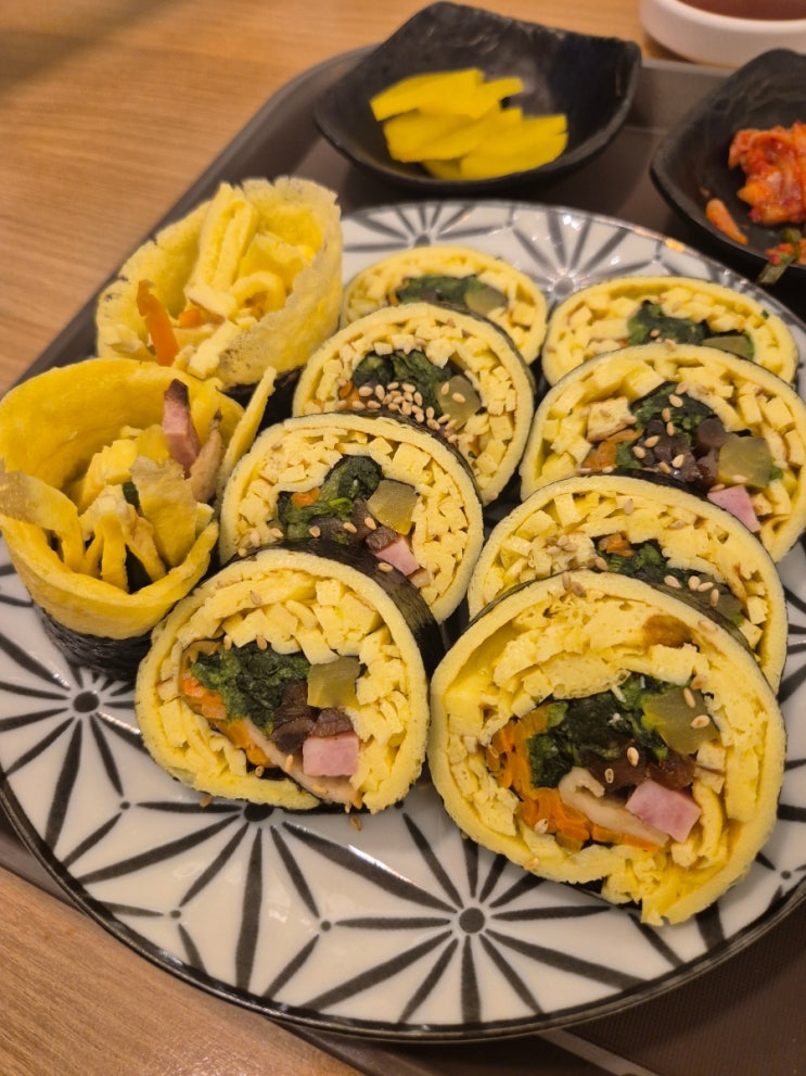  무실동 맛집 김밥맛집 더가든김밥