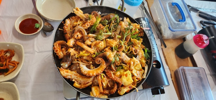  충남 보령시 무창포 알 가득한 봄 주꾸미 맛집 내돈내산
