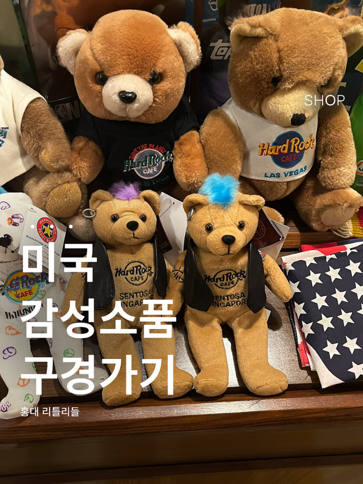  홍대 리틀리들 | 미국 감성 소품샵 귀여운 아이템 가득한 곳!
