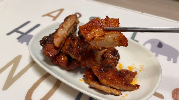  캠핑 닭갈비 캠핑요리 추천 북한강 숯불구이 닭갈비
