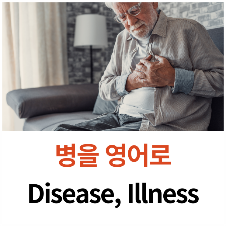 병을 영어로 disease, illness, sickness, disorder 차이를 아시나요?