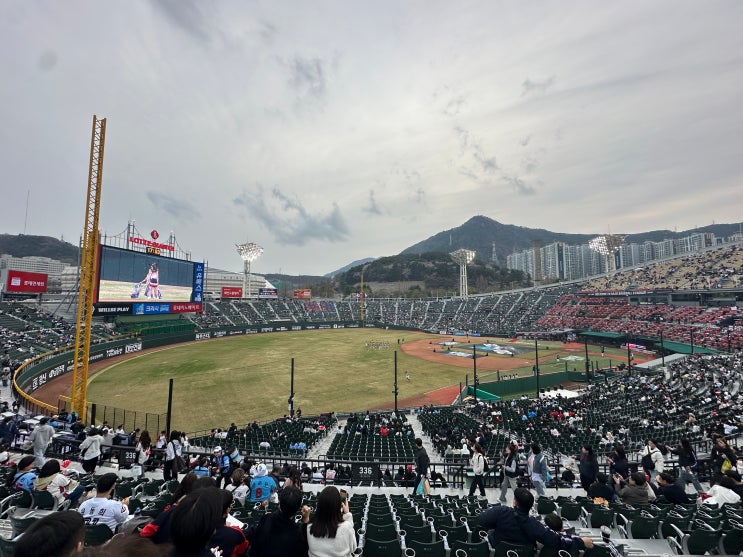 2025시즌 <b>롯데</b>야구 <b>개막</b> 그 시작을 알리며 사직야구장 <b>오픈</b>