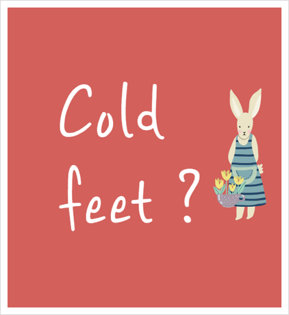  Cold feet 의 진짜 의미 ! 발이 차가워?