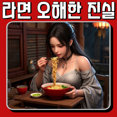  “라면, 진짜 건강에 안 좋을까?” 알고 나면 놀라는 의외의 진실!