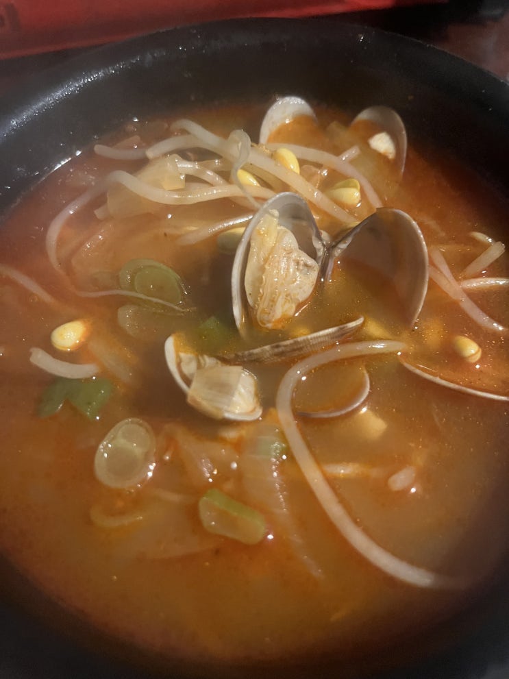  [주말일기] 바지락순두부 / 청주 푸드트럭 축제 / 비엔나 소시지 볶음 / 호식이 치킨 마늘떡볶이 / 여러 전단지 / 집 노래방