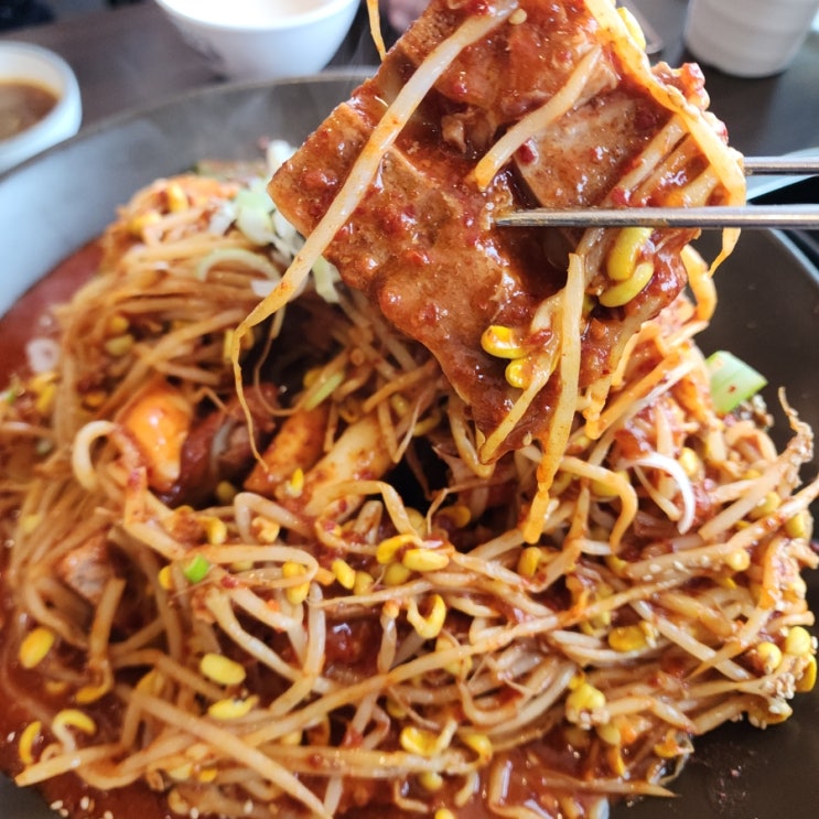 [송파 맛집] 가성비 미친 신사골감자탕 삼전점 대왕등뼈찜&막걸리 내돈내산 후기